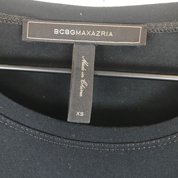 BGBG Hudson perforated Black Short Sleeve top - Picture 6 of 7